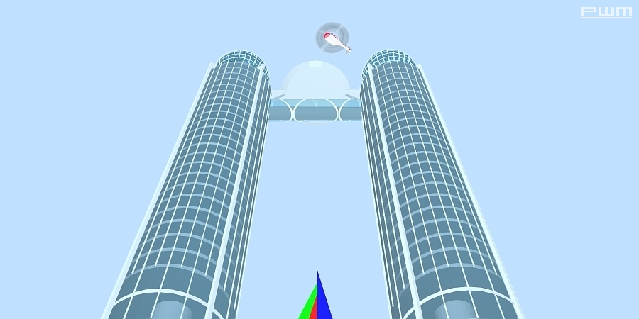 Hochhäuser Wolkenkratzer Perpektive